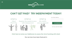 Desktop Screenshot of indepayment.com